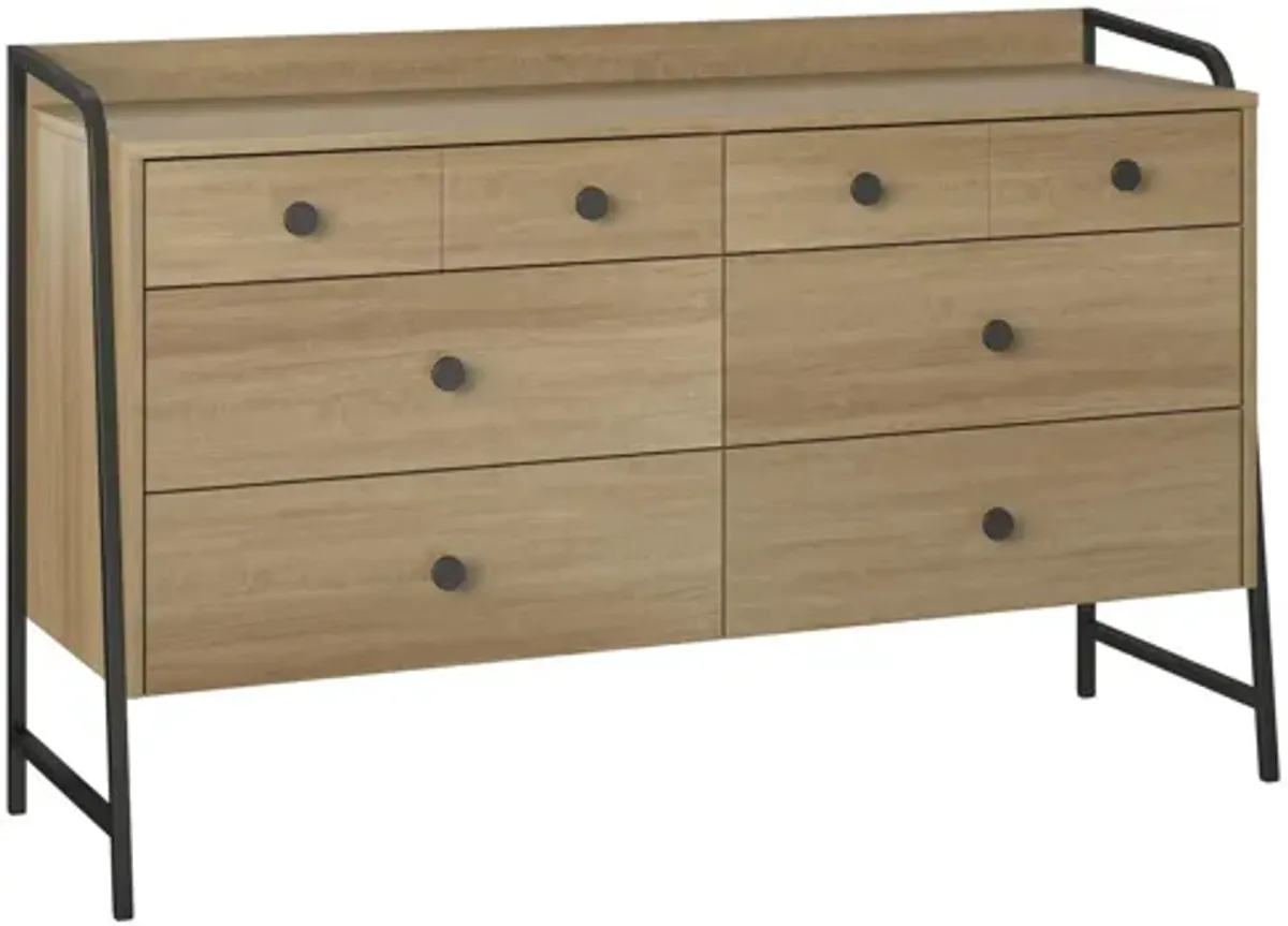 Bushwick Wide 6 Drawer Dresser by Novogratz