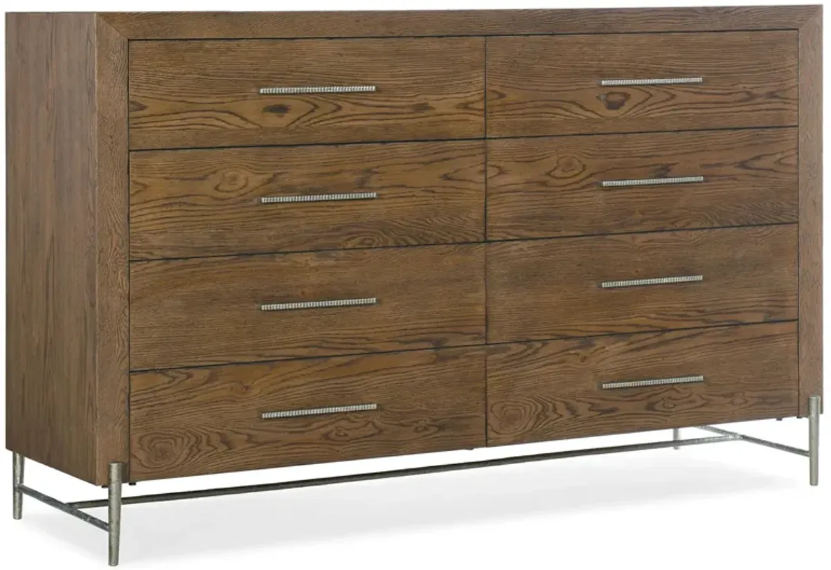 Chapman Eight-Drawer Dresser in Brown by Hooker Furniture