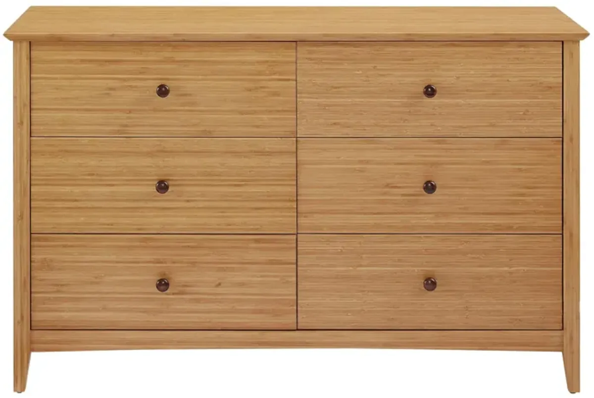 Willow Bedroom Dresser in Caramelized by Greenington