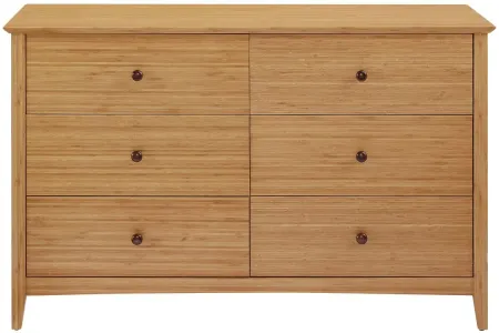 Willow Bedroom Dresser in Caramelized by Greenington