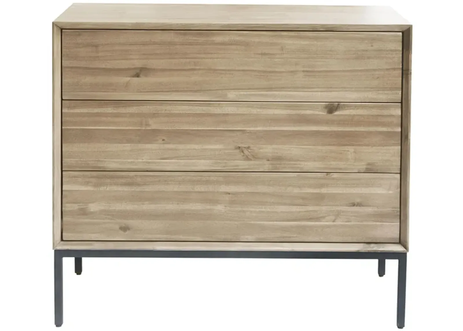 Hathaway 3 Drawer Chest in Drifted Sand by New Pacific Direct