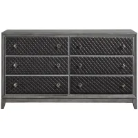 Tabitha Dresser in Wire-Brushed Gray by Homelegance