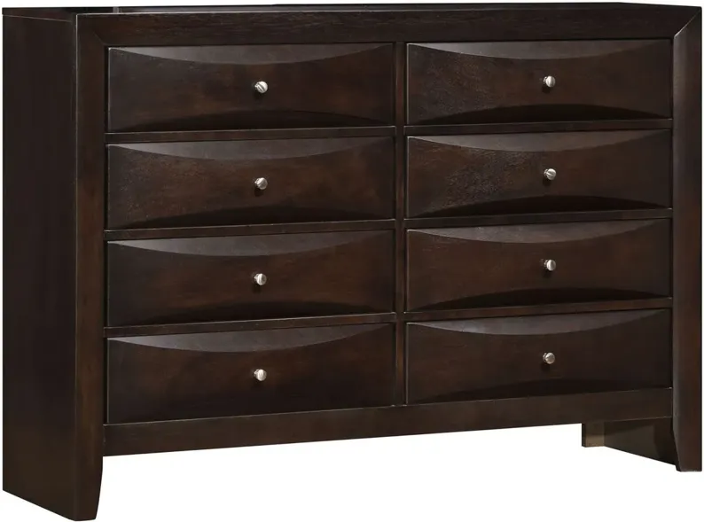 Marilla Bedroom Dresser in Cappuccino by Glory Furniture
