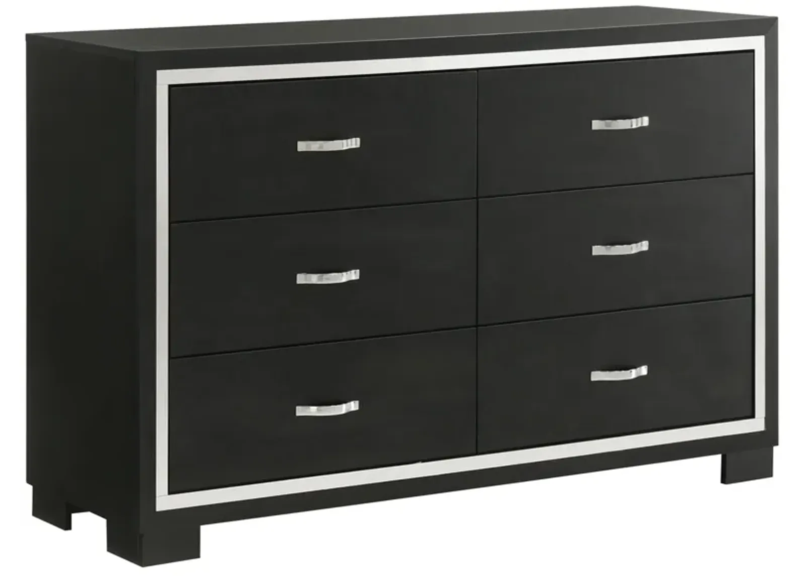 Gennro Dresser in Black by Crown Mark