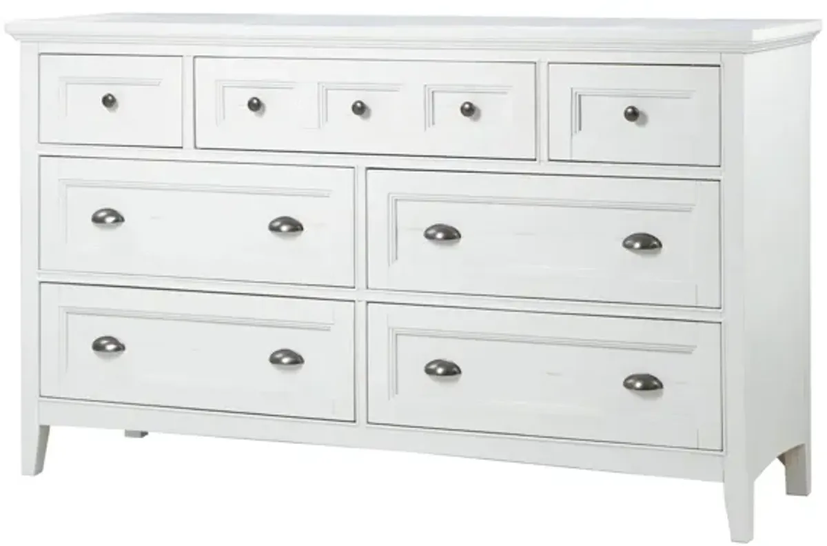 Ivy Ridge Bedroom Dresser in Chalk White by Magnussen Home