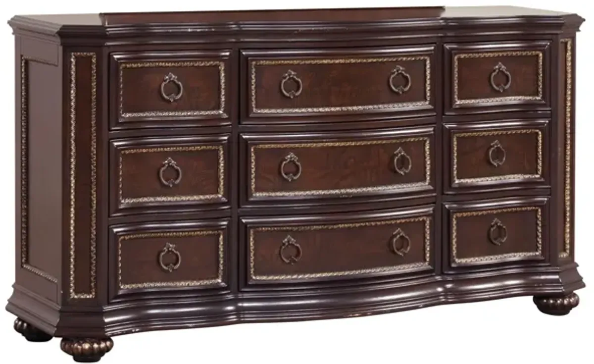 Paris 9 Drawer Dresser