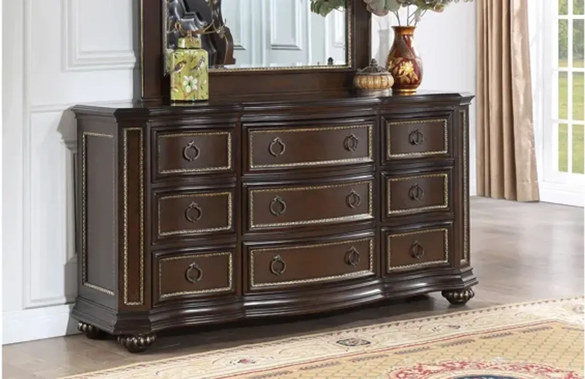 Paris 9 Drawer Dresser