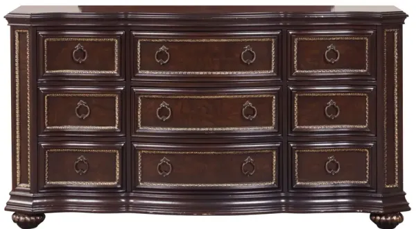 Paris 9 Drawer Dresser