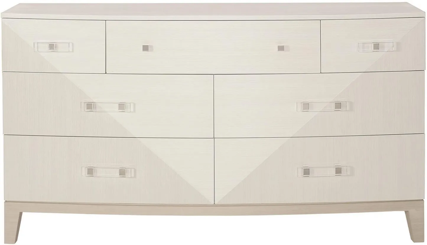 Axiom Dresser in Linear Grey/Linear White by Bernhardt