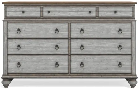 Plymouth Dresser in Gray by Flexsteel