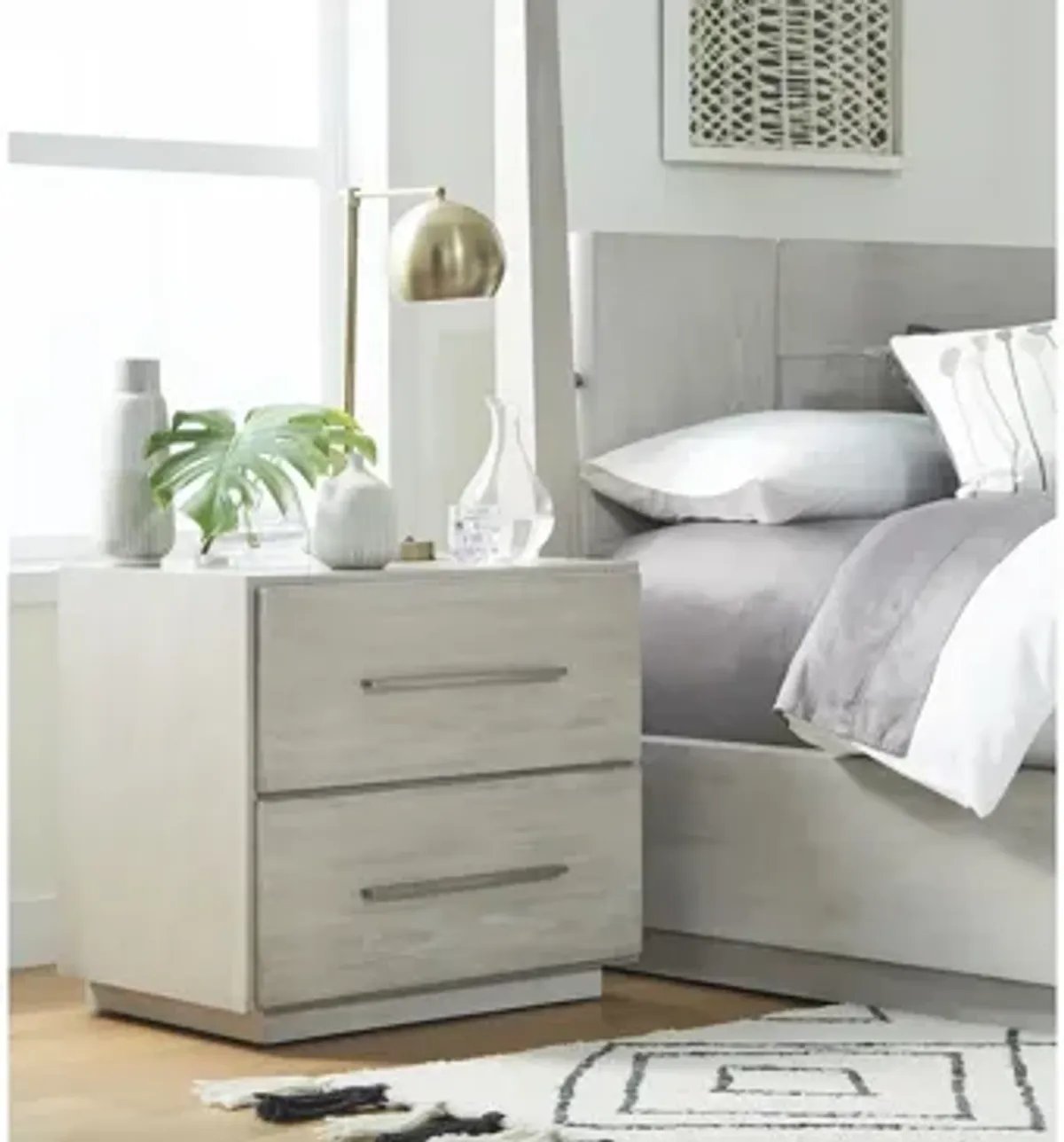 Destination Two Drawer Nightstand