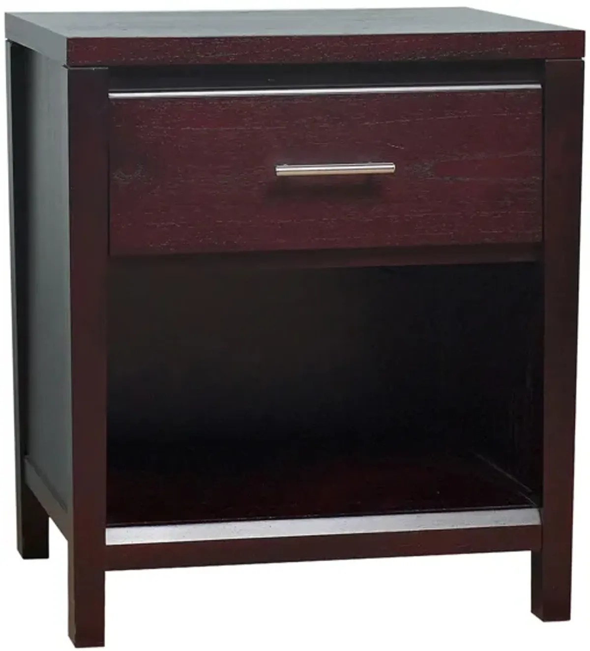 Nevis Charging Station Nightstand in Espresso by Bellanest