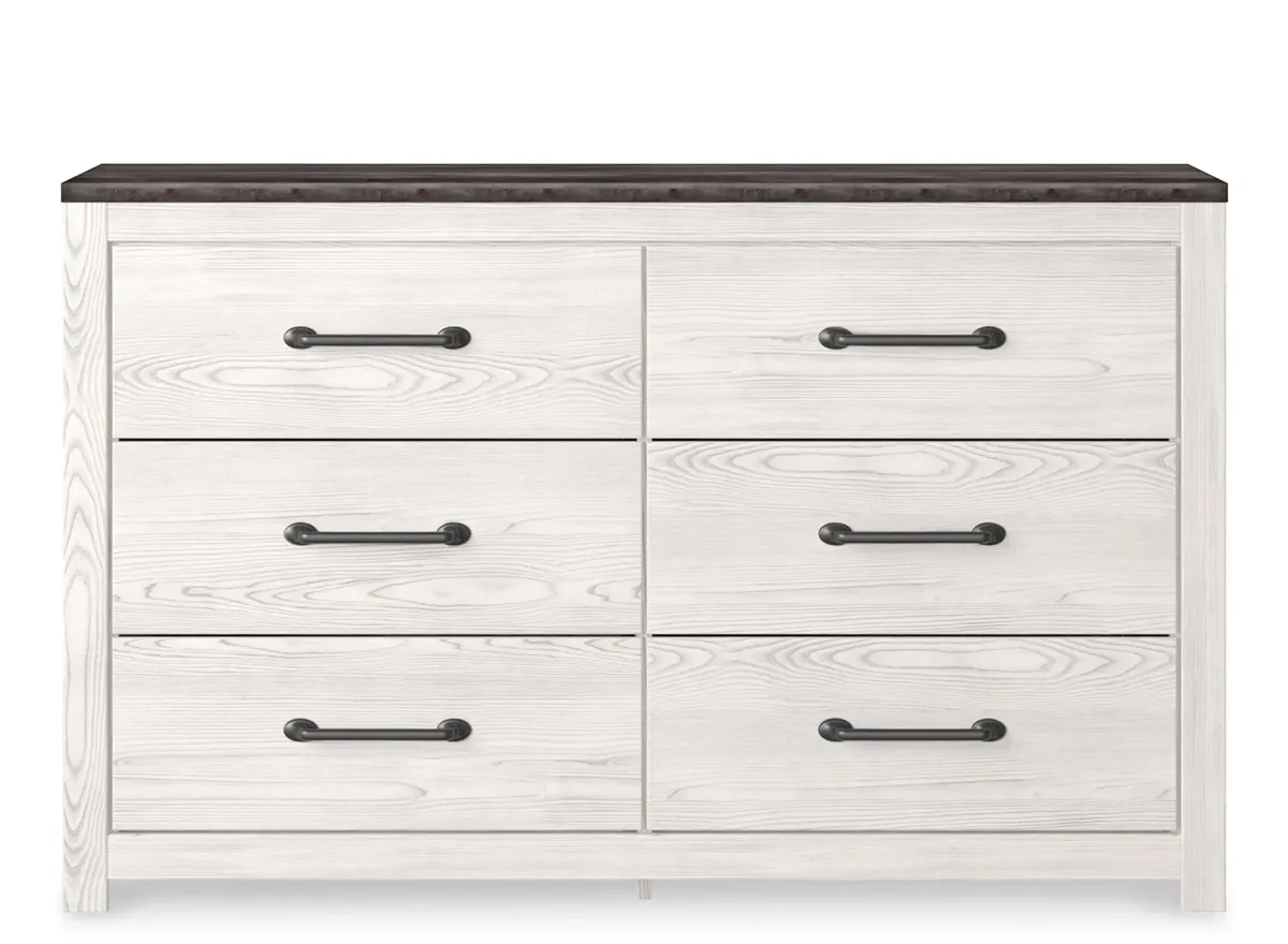 Gerridan Dresser in White/Gray by Ashley Furniture