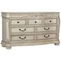 Wessex 7 Drawer Dresser in Seashell by Heritage Baby