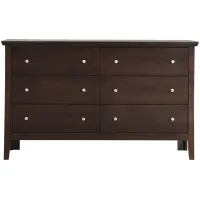 Primo Bedroom Dresser in Cappuccino by Glory Furniture