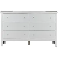 Primo Bedroom Dresser in Silver Champagne by Glory Furniture