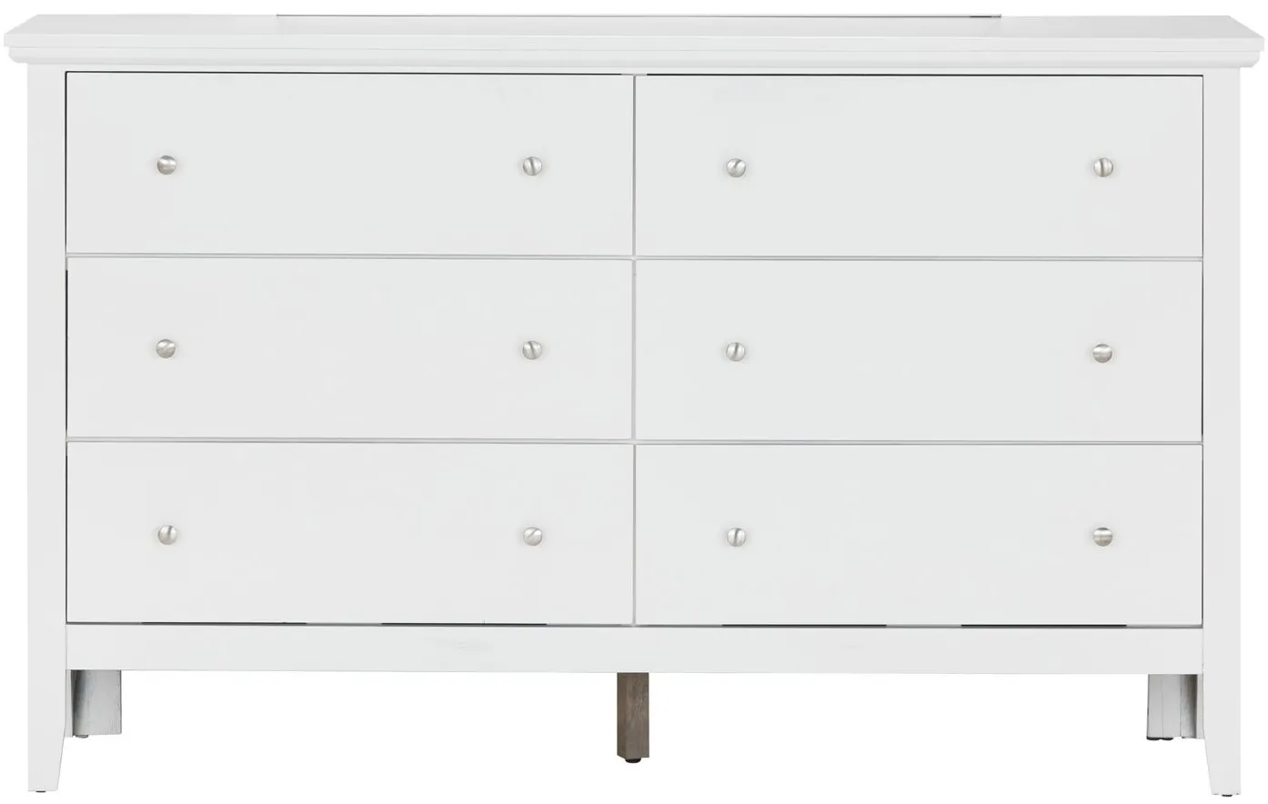 Primo Bedroom Dresser in White by Glory Furniture