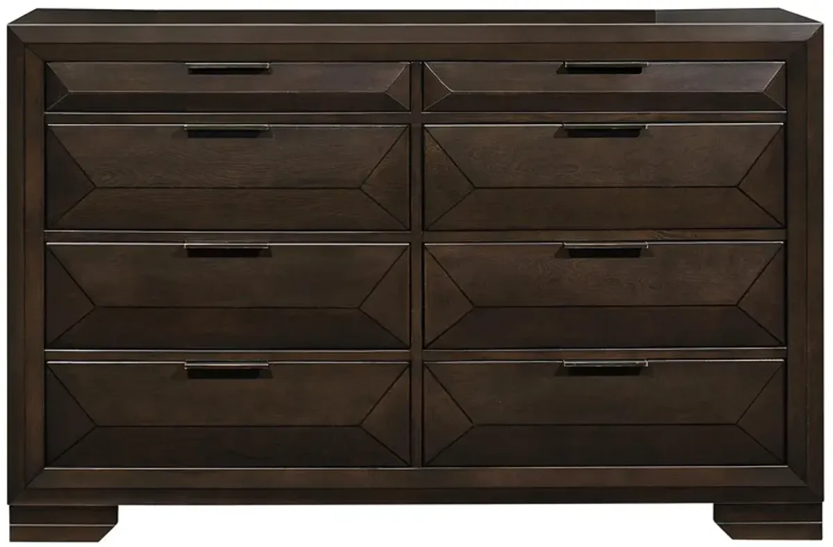 Abraham Dresser in Warm Espresso by Homelegance