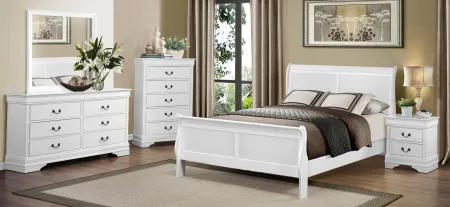 Edina Bedroom Dresser in White by Homelegance