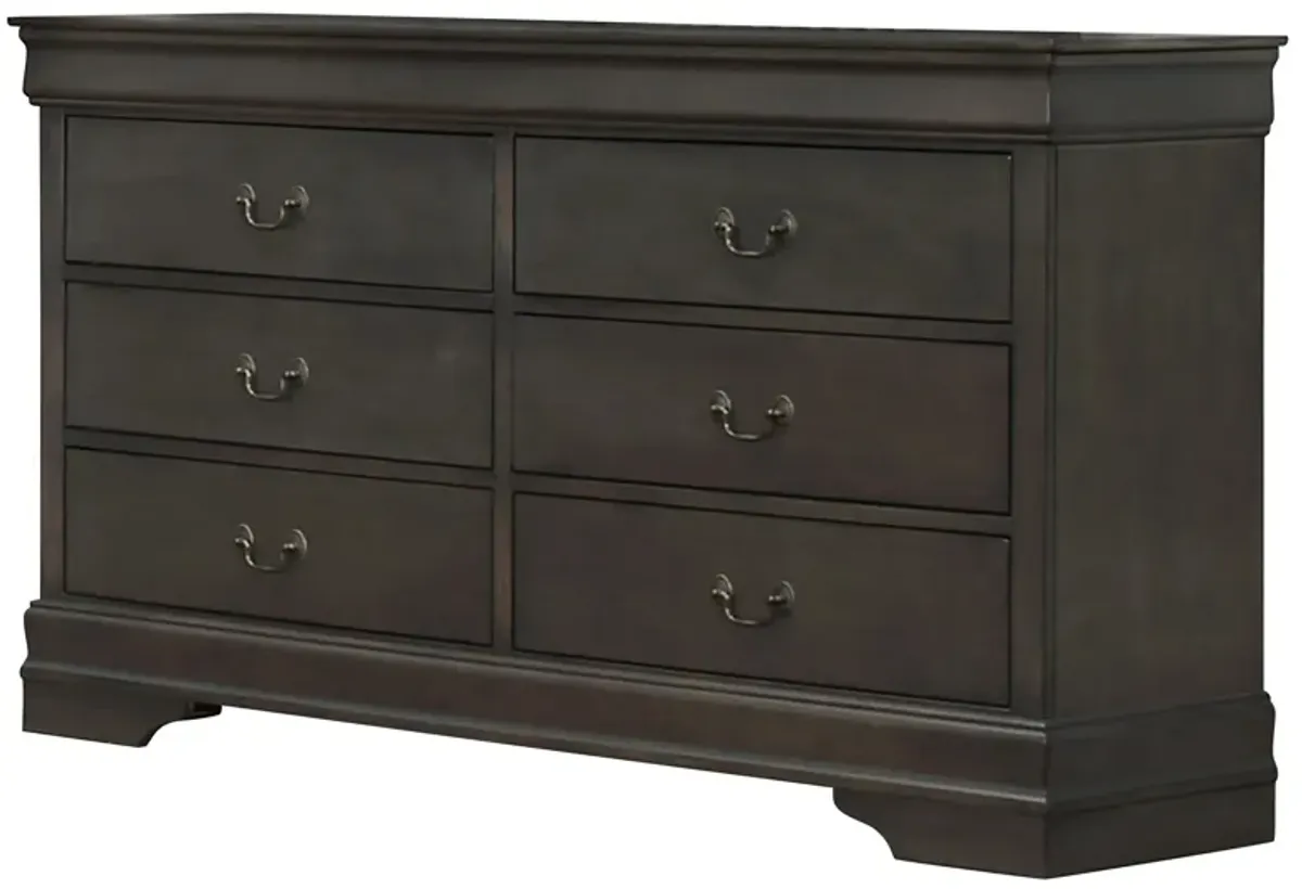 Edina Bedroom Dresser in Gray by Homelegance