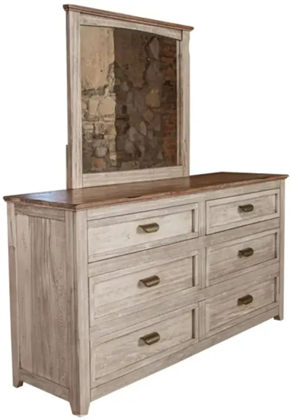 Sahara 6 Drawer Dresser