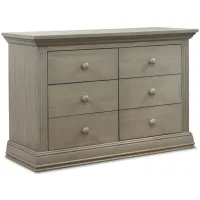 Paxton Double Dresser in Heritage Gray by Sorelle Furniture