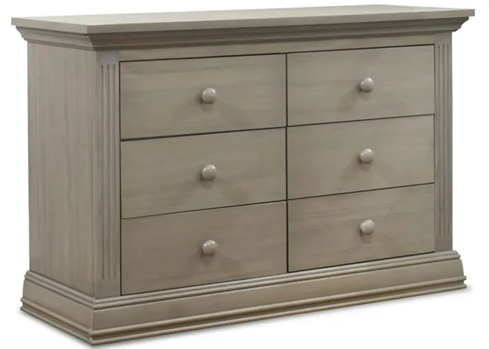 Paxton Double Dresser in Heritage Gray by Sorelle Furniture