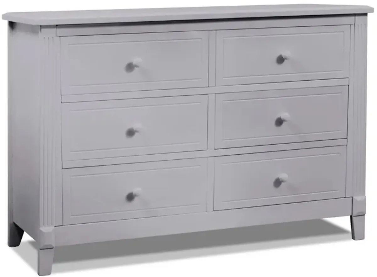 Berkley Double Dresser in Gray by Sorelle Furniture