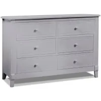 Berkley Double Dresser in Gray by Sorelle Furniture
