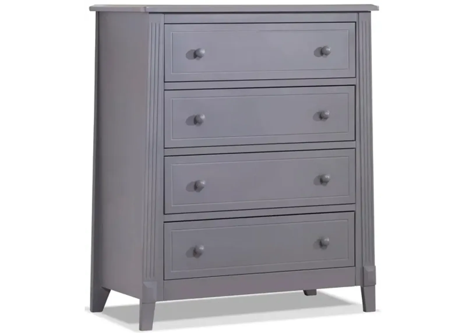 Berkley Four Drawer Chest in Gray by Sorelle Furniture