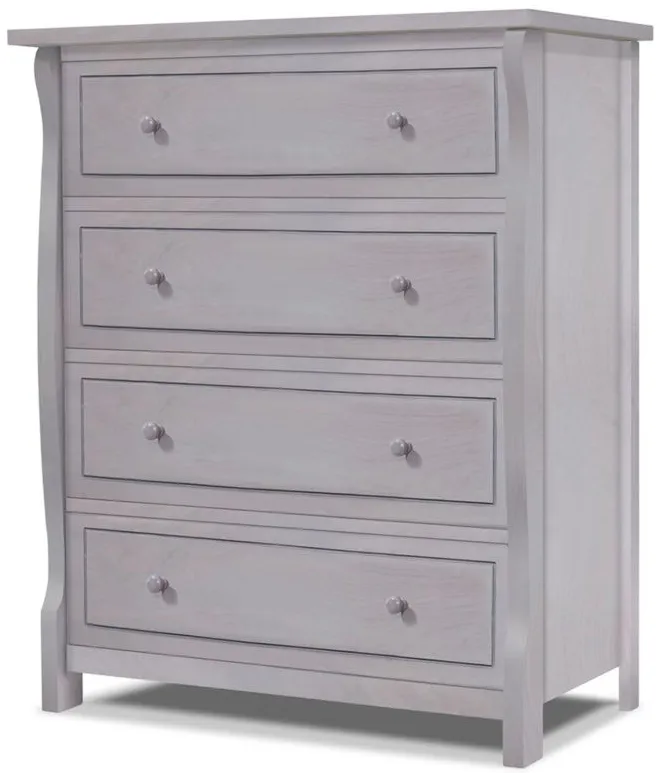 Princeton Elite Four Drawer Dresser in Weathered Gray by Sorelle Furniture