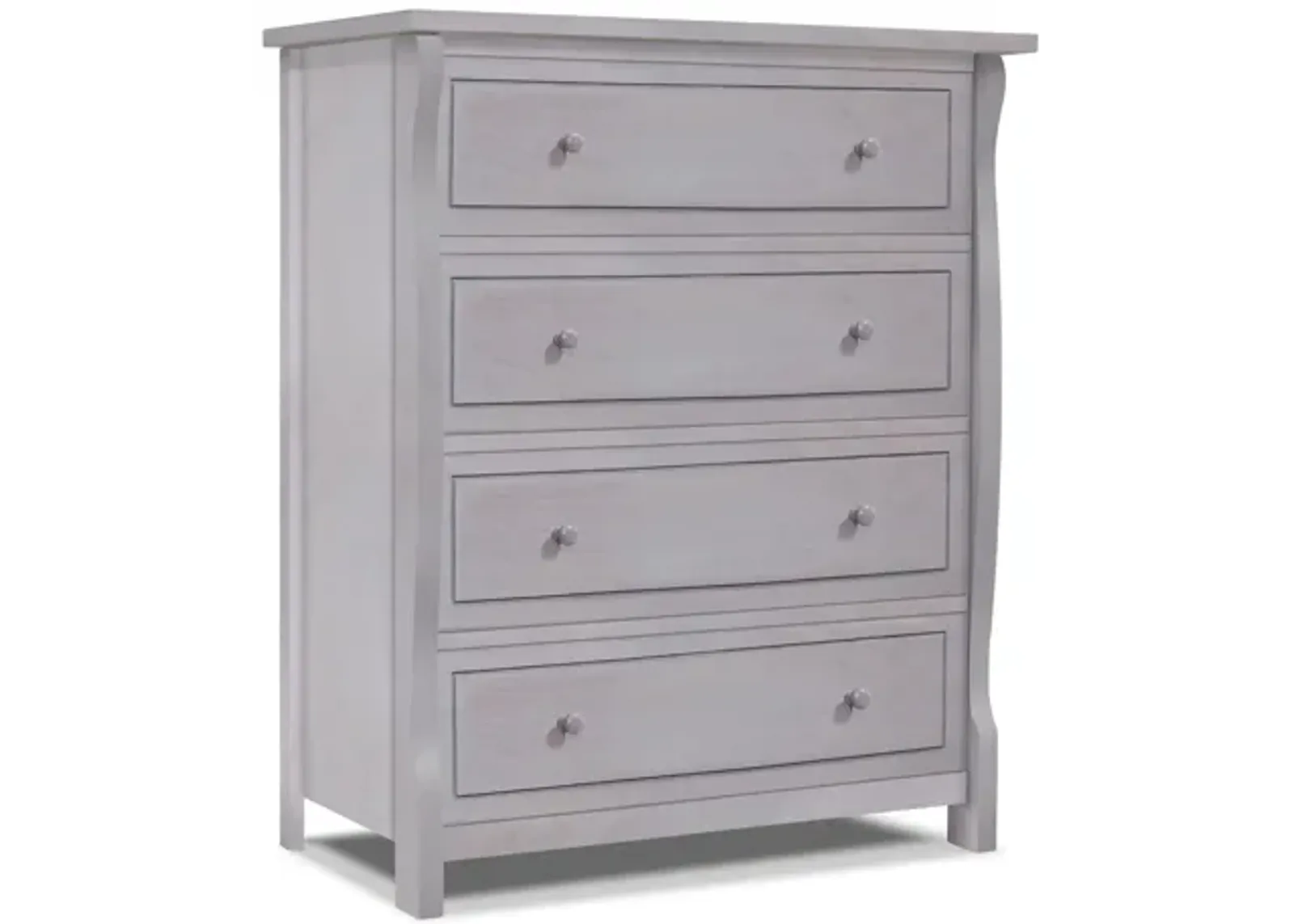 Princeton Elite Four Drawer Dresser in Weathered Gray by Sorelle Furniture