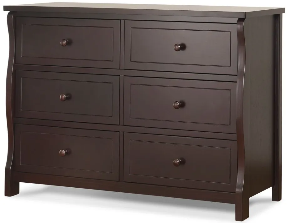 Princeton Elite Double Dresser in Espresso by Sorelle Furniture