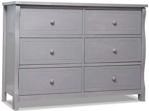 Princeton Elite Double Dresser in Weathered Gray by Sorelle Furniture