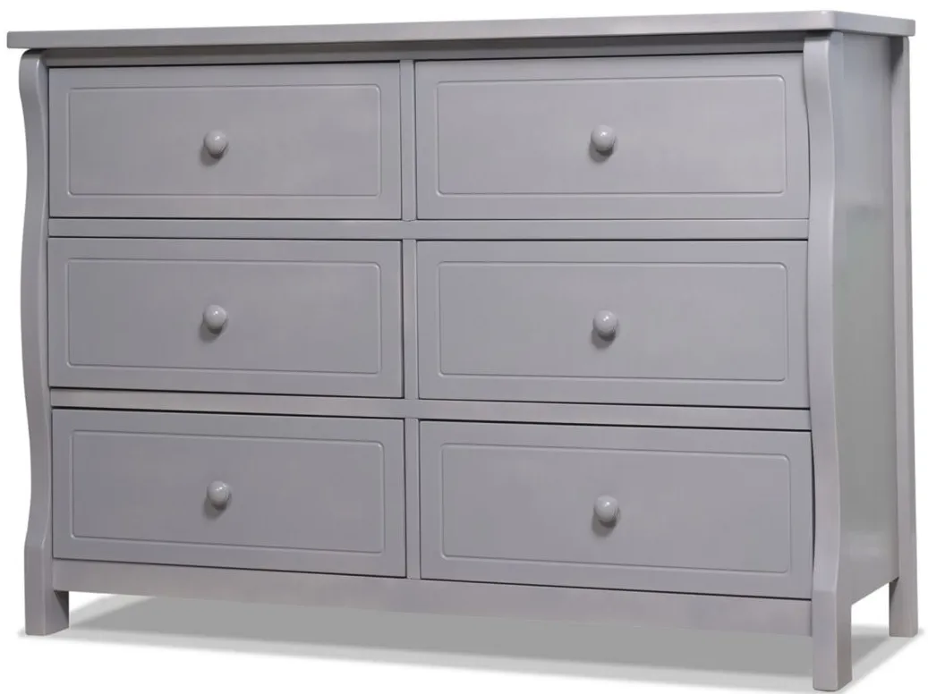 Princeton Elite Double Dresser in Weathered Gray by Sorelle Furniture