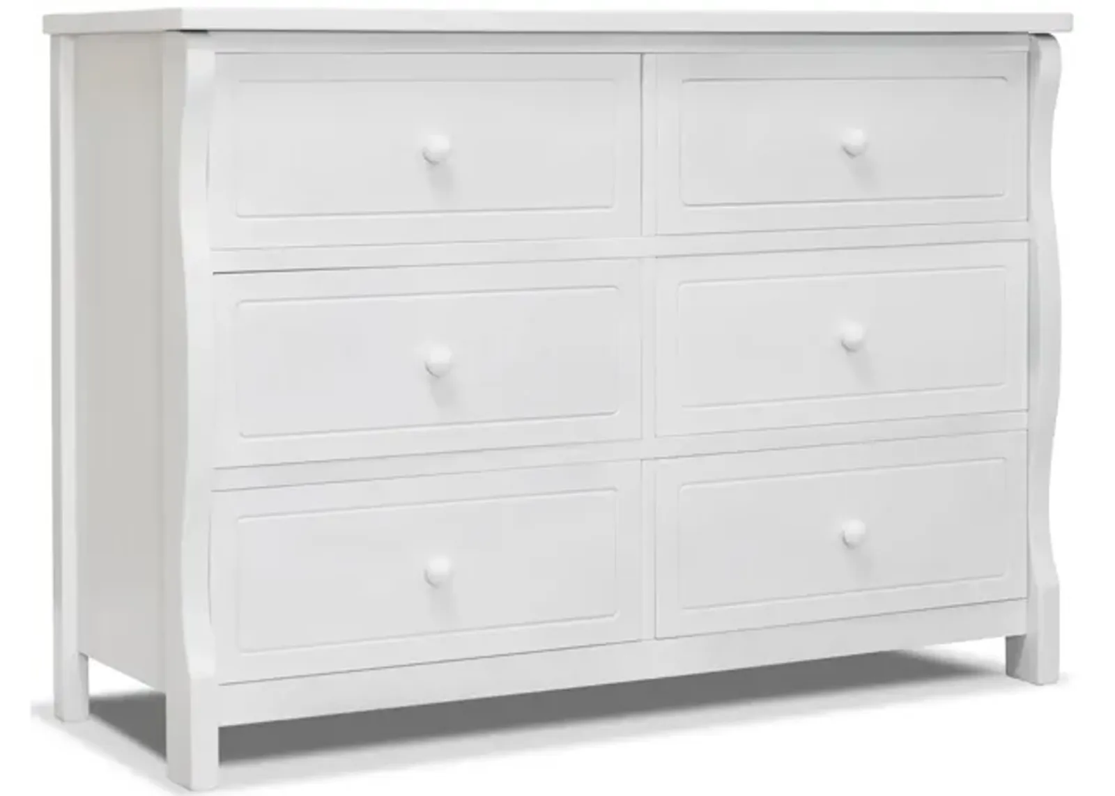 Princeton Elite Double Dresser in White by Sorelle Furniture