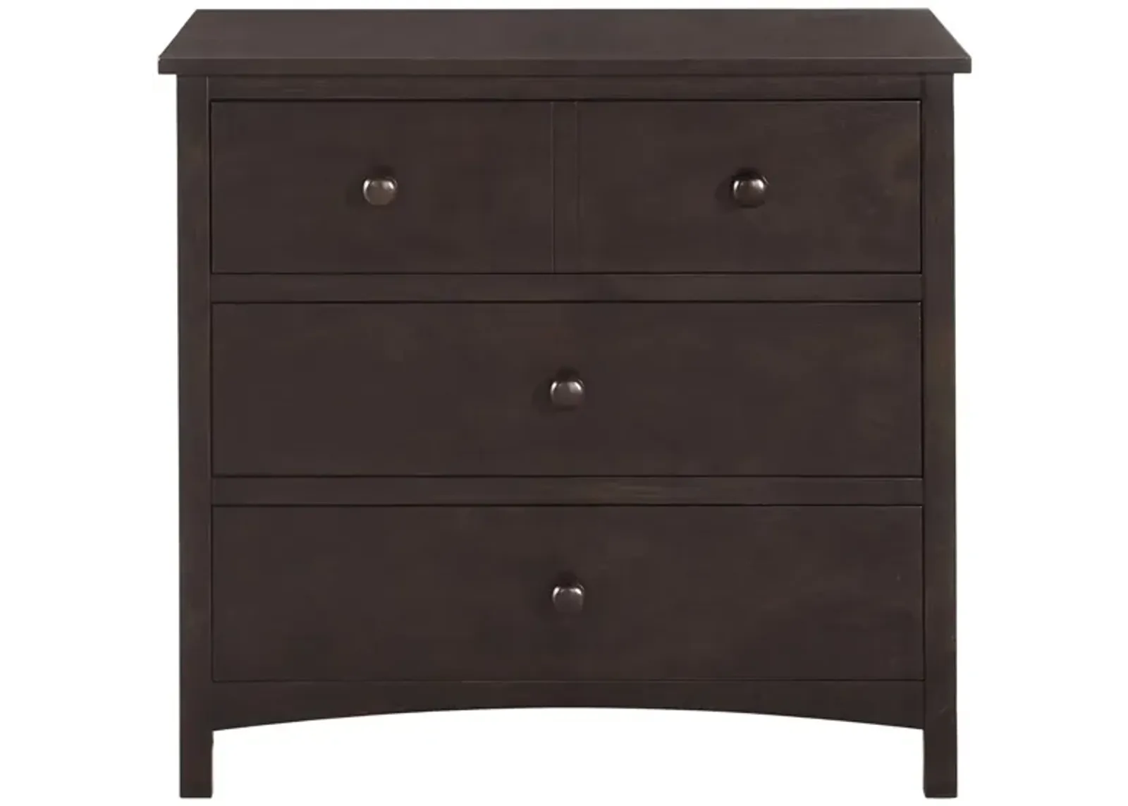 Oxford Baby Universal 3-Drawer Dresser in Espresso by M DESIGN VILLAGE