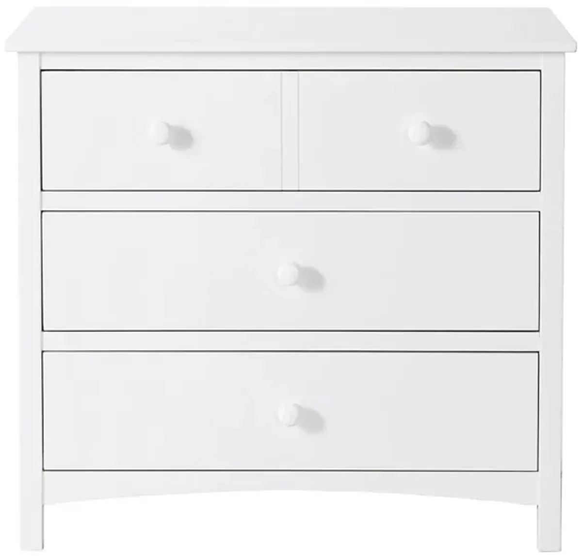 Oxford Baby Universal 3-Drawer Dresser in Snow White by M DESIGN VILLAGE