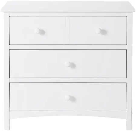 Oxford Baby Universal 3-Drawer Dresser in Dove Gray by M DESIGN VILLAGE