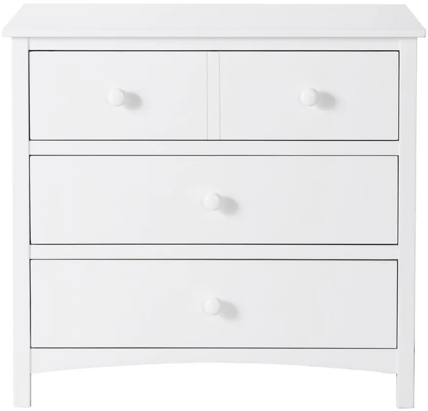 Oxford Baby Universal 3-Drawer Dresser in Dove Gray by M DESIGN VILLAGE