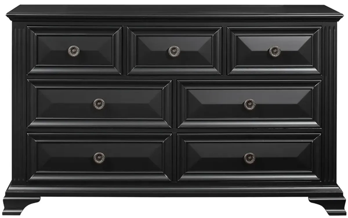 Carter Dresser in Black by Global Furniture Furniture USA