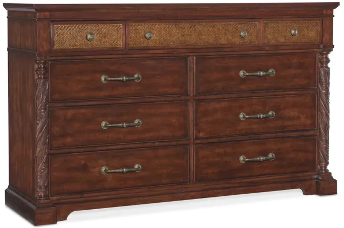 Charleston Nine-Drawer Dresser