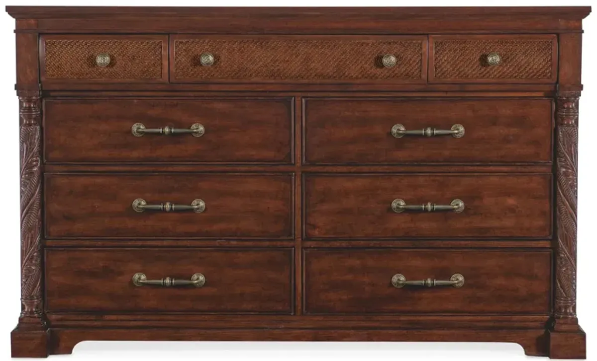 Charleston Nine-Drawer Dresser