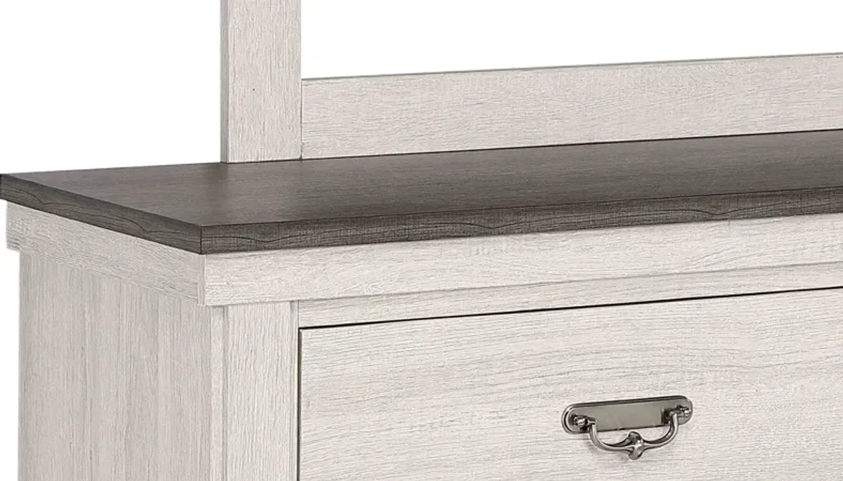 Leighton Dresser and Mirror Set