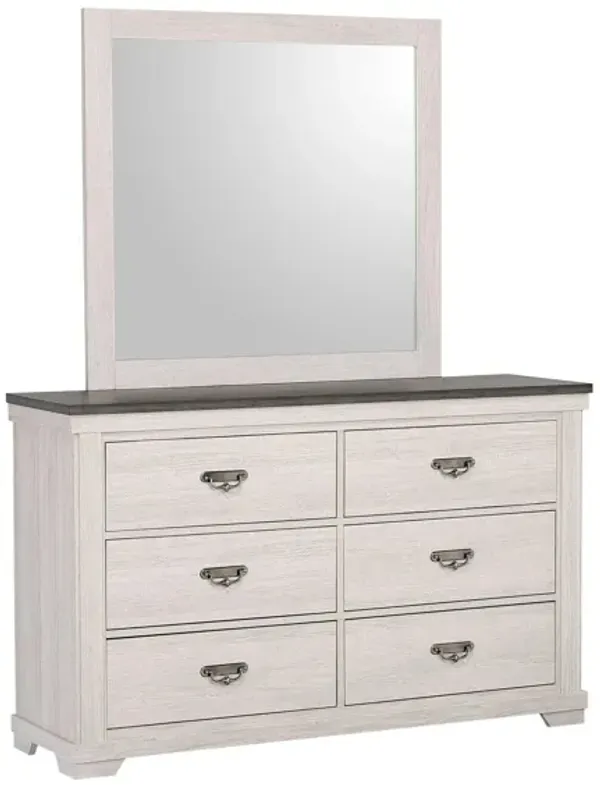 Leighton Dresser and Mirror Set