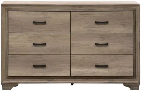 Sun Valley Bedroom Dresser in Light Brown by Liberty Furniture