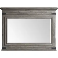 Forge Bedroom Chesser Mirror in Steel Gray Finish by Intercon