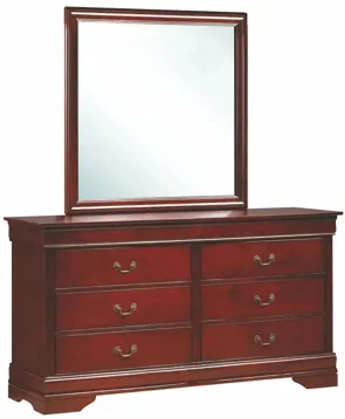 Rossie Bedroom Dresser Mirror