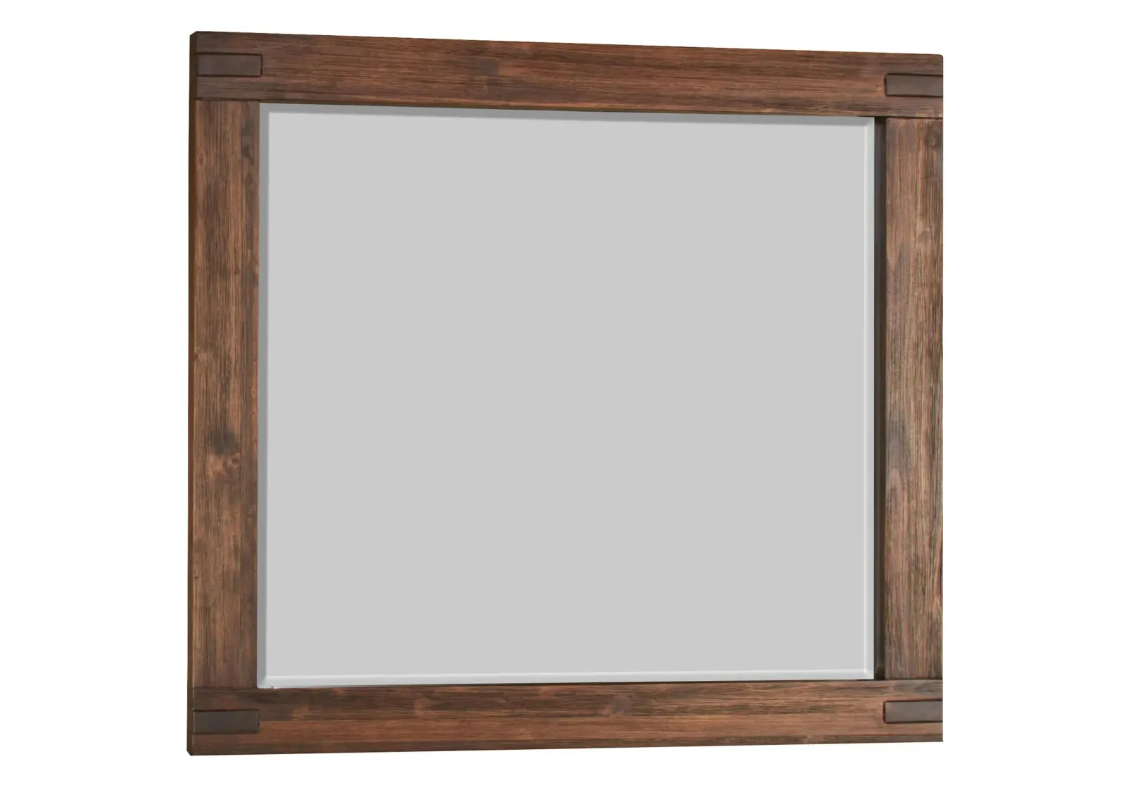 Middlefield Bedroom Dresser Mirror in Brick Brown by Bellanest