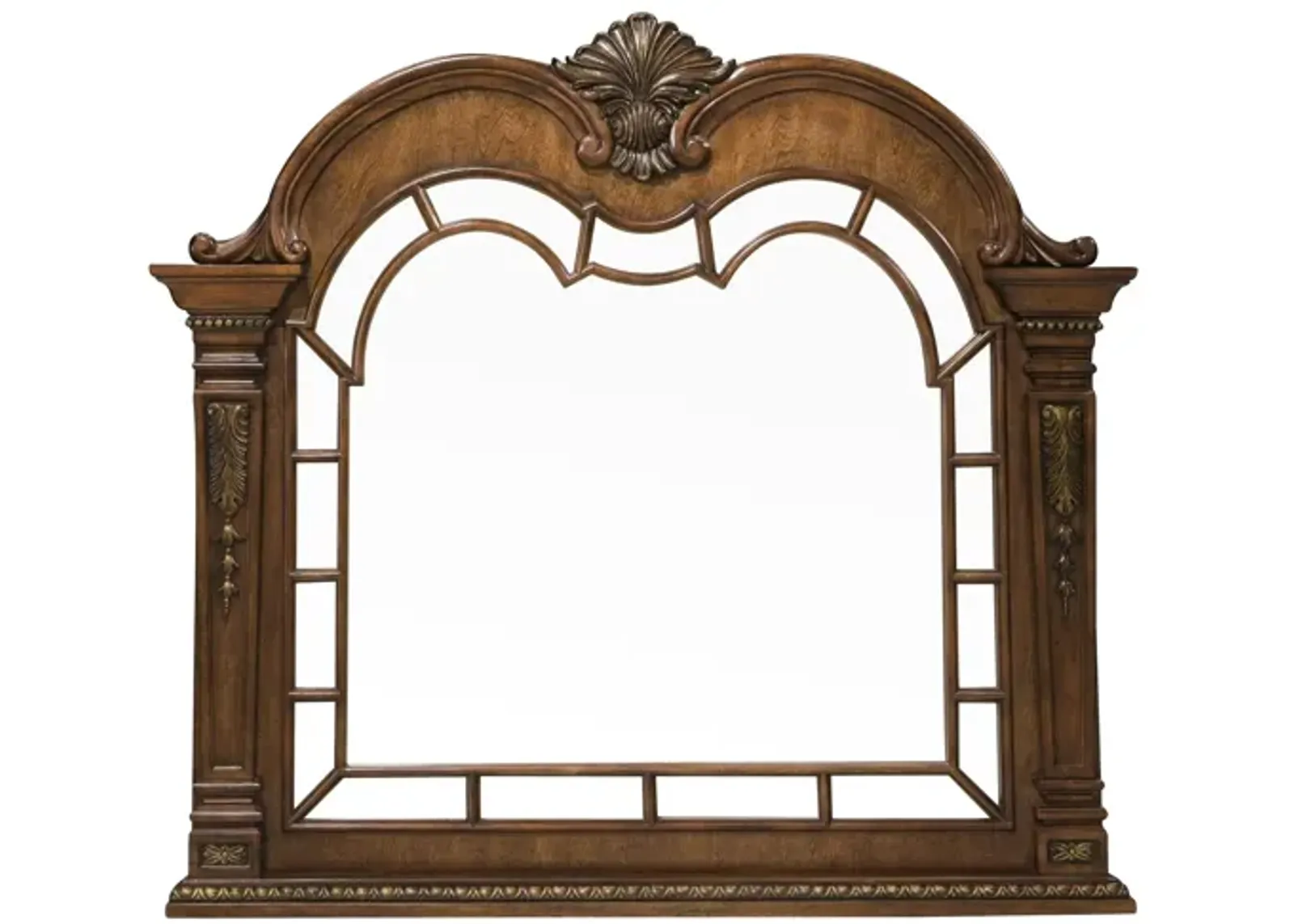 Wilshire Bedroom Dresser Mirror in Cherry by Davis Intl.